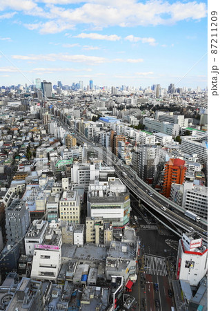 2月　世田谷970渋谷･港区方面と首都高速3号渋谷線･三軒茶屋キャロットタワー展望 87211209