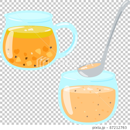 ピッチャーやボウルに入ったドレッシング 87212763