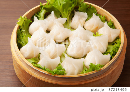 海老蒸し餃子 海老蒸し餃子 87213496