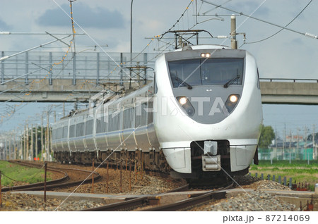 北陸本線　加賀笠間－美川　JR西日本　683系　T22＋T15編成（金沢）　サンダーバード 87214069