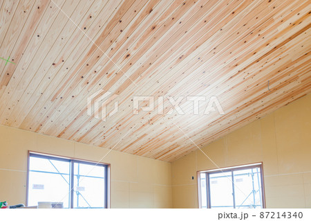 木造住宅建築現場 87214340