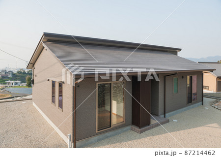 木造住宅建築現場 87214462