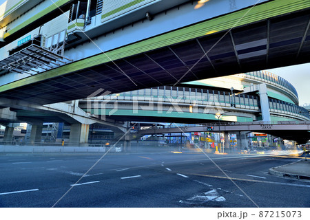 首都高速5号池袋線　 熊野ジャンクションの風景 87215073