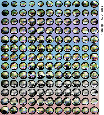 カラフルなガラス玉の壁紙 87218031