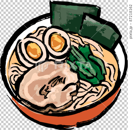 ラーメンのイラスト ラーメンのイラスト 87218162