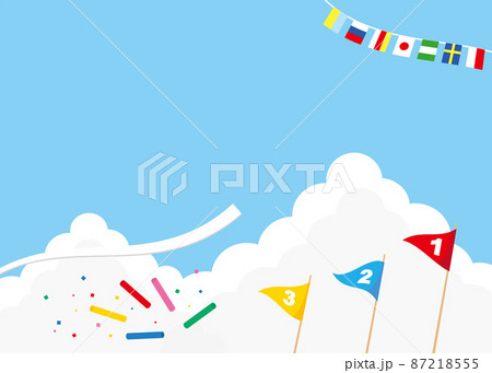 運動会イメージ（2022）1ベク 87218555