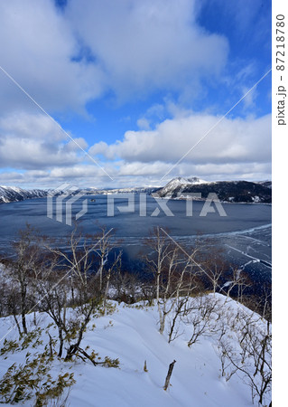 冬の摩周湖 冬の摩周湖 87218780