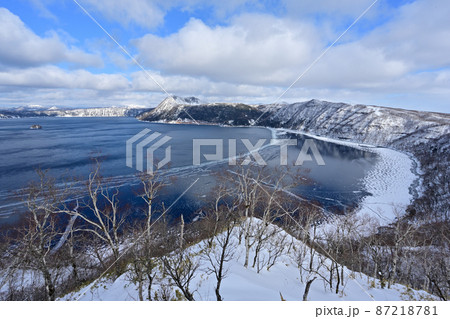 冬の摩周湖 冬の摩周湖 87218781