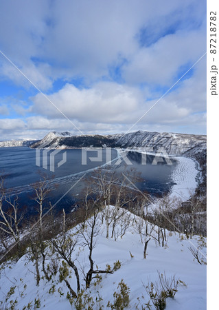 冬の摩周湖 冬の摩周湖 87218782