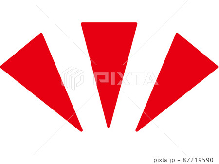 注目,チェック,気付く,ポイント,注意,重要,大切,驚く,大事,アイコン,ドキッ,効果,衝撃 87219590