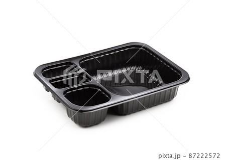 plastic container isolated on white 87222572