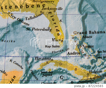 Map of Florida and Kuba Map of Florida and Kuba 87224565