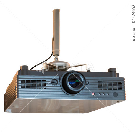 Presentation with lcd projector 87224652