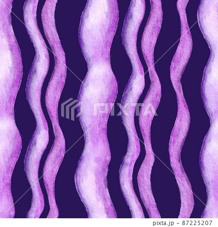 Watercolor seamless line cute kids texture 87225207