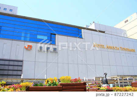 愛知県豊橋市、豊橋駅の風景 愛知県豊橋市、豊橋駅の風景 87227242