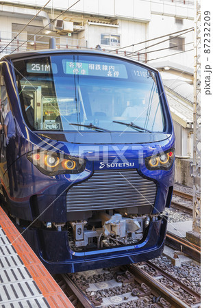 相鉄線 鉄道 私鉄 相鉄 ブルー 新宿駅ホーム 埼京線 相鉄線 鉄道 私鉄 相鉄 ブルー 新宿駅ホーム 埼京線 87232209