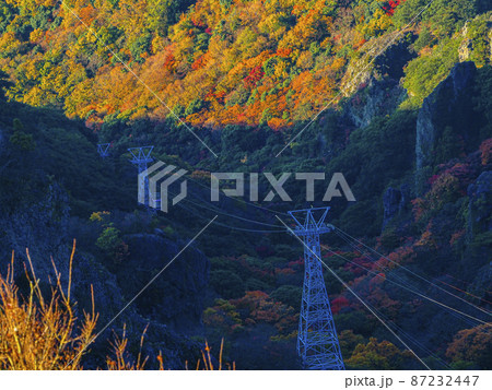 【香川】小豆島 寒霞渓の紅葉 【香川】小豆島 寒霞渓の紅葉 87232447