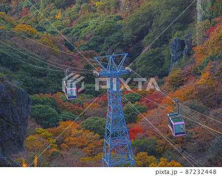 【香川】小豆島 寒霞渓の紅葉 【香川】小豆島 寒霞渓の紅葉 87232448