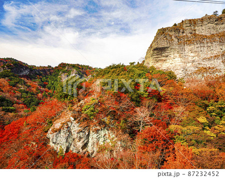 【香川】小豆島 寒霞渓の紅葉 【香川】小豆島 寒霞渓の紅葉 87232452