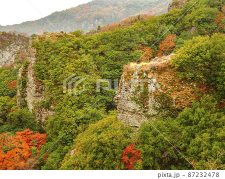 【香川】小豆島 寒霞渓の紅葉 【香川】小豆島 寒霞渓の紅葉 87232478
