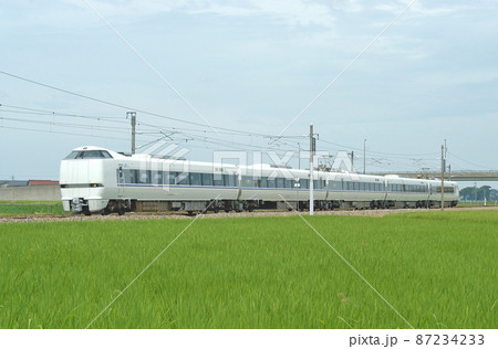北陸本線 加賀笠間-美川 JR西日本 683系 S09編成(金沢) しらさぎ 北陸本線 加賀笠間-美川 JR西日本 683系 S09編成(金沢) しらさぎ 87234233
