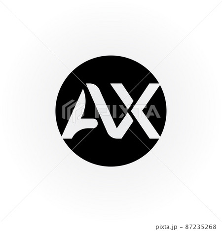 Initial AX letter Logo Design vector Template. Creative Letter AX Logo Design 87235268