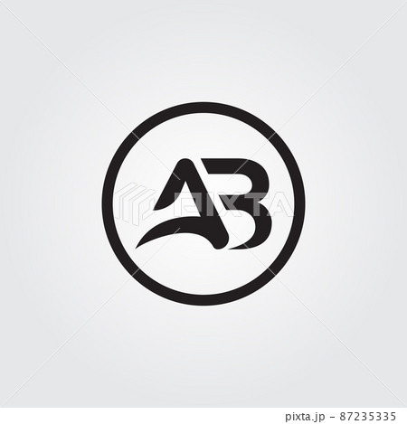 Initial AB letter Logo Design vector Template. Creative Letter AB Logo Design 87235335