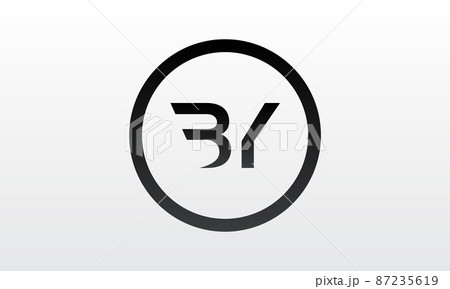 Initial BY Letter Logo With Creative Modern Business Typography Vector Template Initial BY Letter Logo With Creative Modern Business Typography Vector Template 87235619