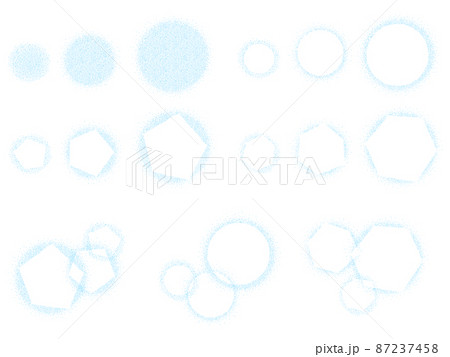 ほわほわエフェクトセット(水色) 87237458