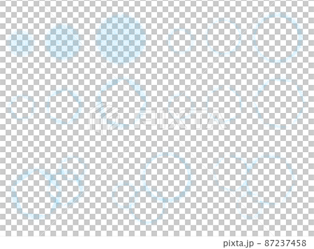 ほわほわエフェクトセット(水色) 87237458