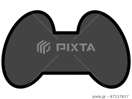 無線コントローラーのイラスト素材 87237657