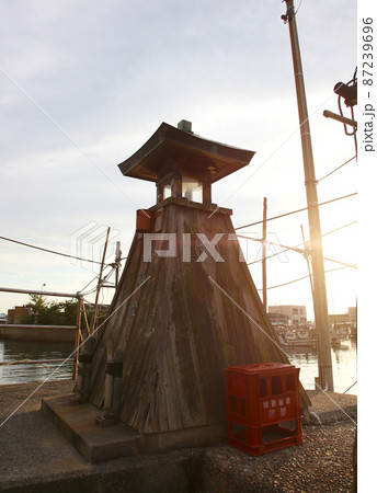 下津井港　下津井漁港　瀬戸大橋　岡山県倉敷  瀬戸内海 87239696