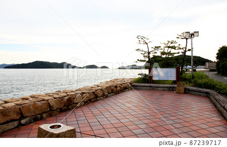 下津井港　下津井漁港　瀬戸大橋　岡山県倉敷  瀬戸内海 87239717