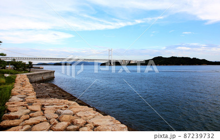 下津井港 下津井漁港 瀬戸大橋 岡山県倉敷 瀬戸内海 下津井港 下津井漁港 瀬戸大橋 岡山県倉敷 瀬戸内海 87239732