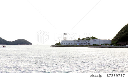 下津井港　下津井漁港　瀬戸大橋　岡山県倉敷  瀬戸内海 87239737