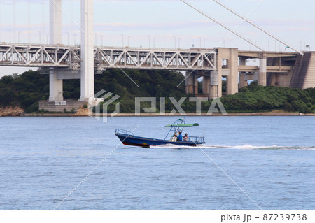 下津井港　下津井漁港　瀬戸大橋　岡山県倉敷  瀬戸内海 87239738