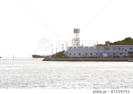 下津井港　下津井漁港　瀬戸大橋　岡山県倉敷  瀬戸内海 87239741