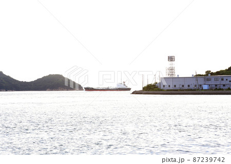 下津井港　下津井漁港　瀬戸大橋　岡山県倉敷  瀬戸内海 87239742