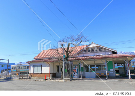 JR大糸線 安曇追分駅 JR大糸線 安曇追分駅 87240952