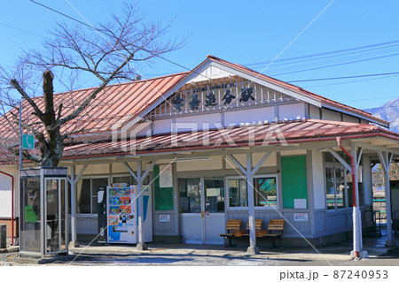 JR大糸線 安曇追分駅 JR大糸線 安曇追分駅 87240953