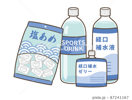 熱中症対策の食べ物飲み物 87241167