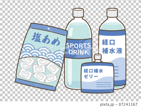 熱中症対策の食べ物飲み物 87241167