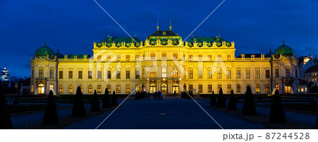 Belvedere Palace in Vienna, Austria Belvedere Palace in Vienna, Austria 87244528