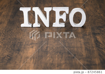 INFOの文字 87245861