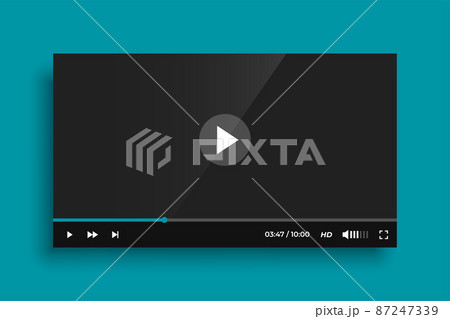 social media video player template design social media video player template design 87247339