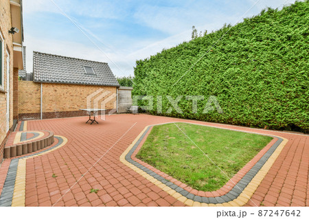 Exterior of the inner courtyard of the house Exterior of the inner courtyard of the house 87247642