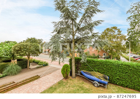 Exterior of the inner courtyard of the house Exterior of the inner courtyard of the house 87247695