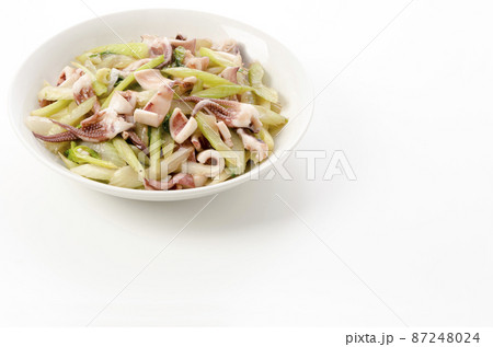 スルメイカとセロリの炒め物 スルメイカとセロリの炒め物 87248024
