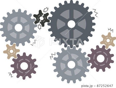 小さな歪がすべてを止める（歯車セット） 87252647