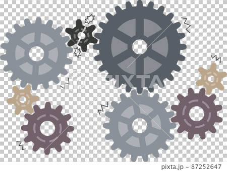 小さな歪がすべてを止める（歯車セット） 87252647